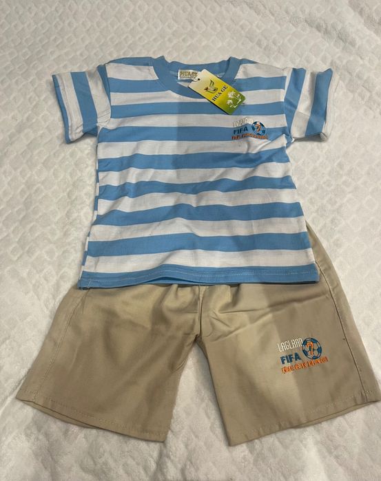 Komplet letni dla chłopca 98