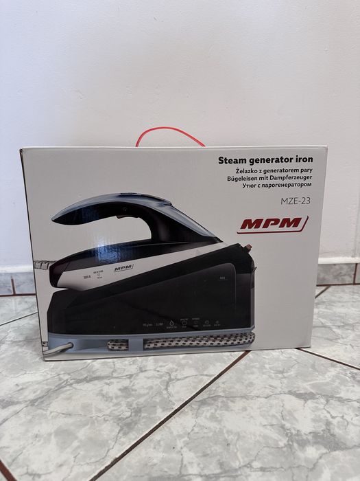 Żelazko MPM z generatorem pary