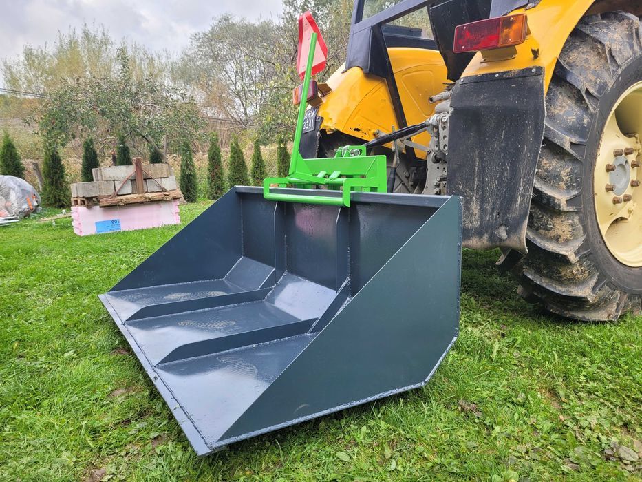 Łyżka łycha z kiprowaniem na tył ciągnika 1.5m 1.8 2.0 do śniegu ziemi