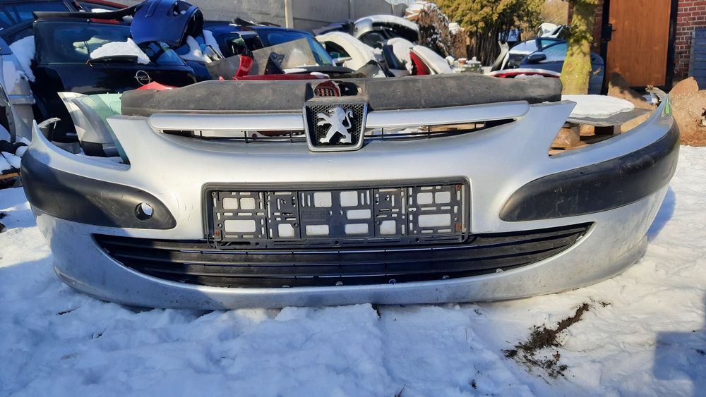 Peugeot 307 zderzak przedni lak ezr ezrc