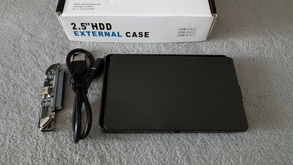 Корпус для зовнішнього HDD/SSD (2.5", USB 2.0)