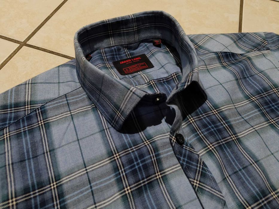 JARED LANG USA - NOWA! Markowa Koszula Męska rozmiar L