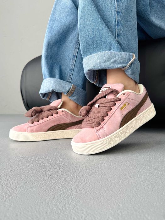 !!WOW!! Puma Suede XL Pink Brown 36 37 38 39 40 41 | пума суед хл
