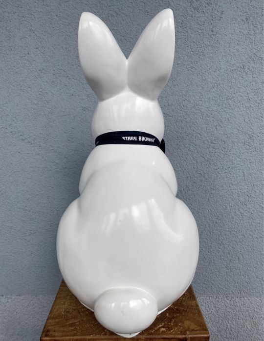 Duży 46cm Zajac Stary Browar Biały limit edycja 2019 JEDYNY Wielkanoc