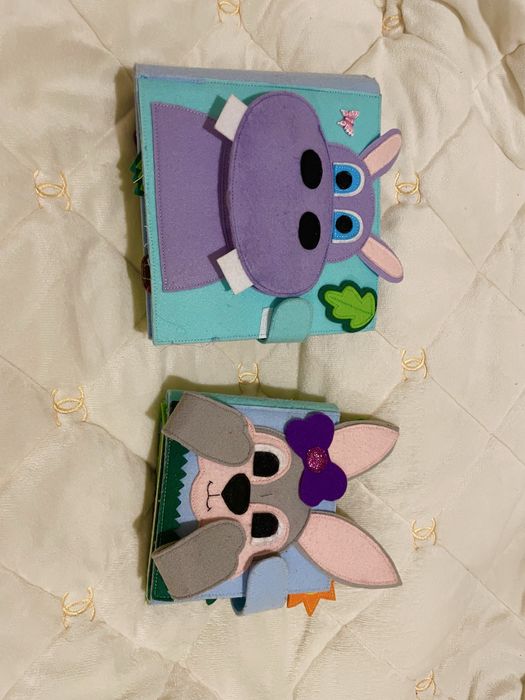 Фетрові розвиваючі книжки