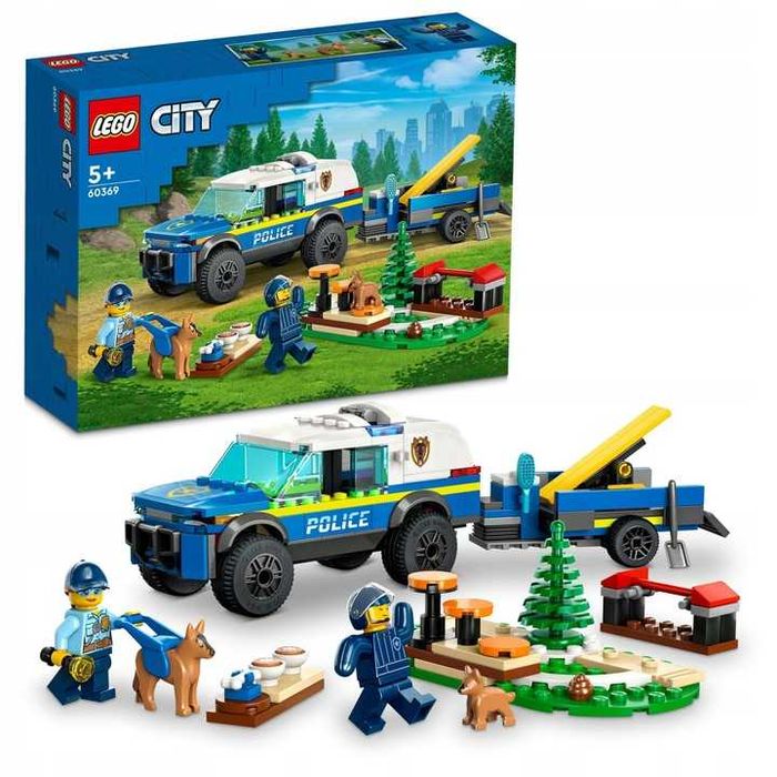 LEGO City 60369 Szkolenie psów policyjnych w terenie