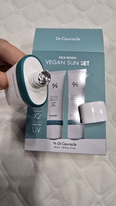 Крем Dr.Ceuracle cica regen vegan sun