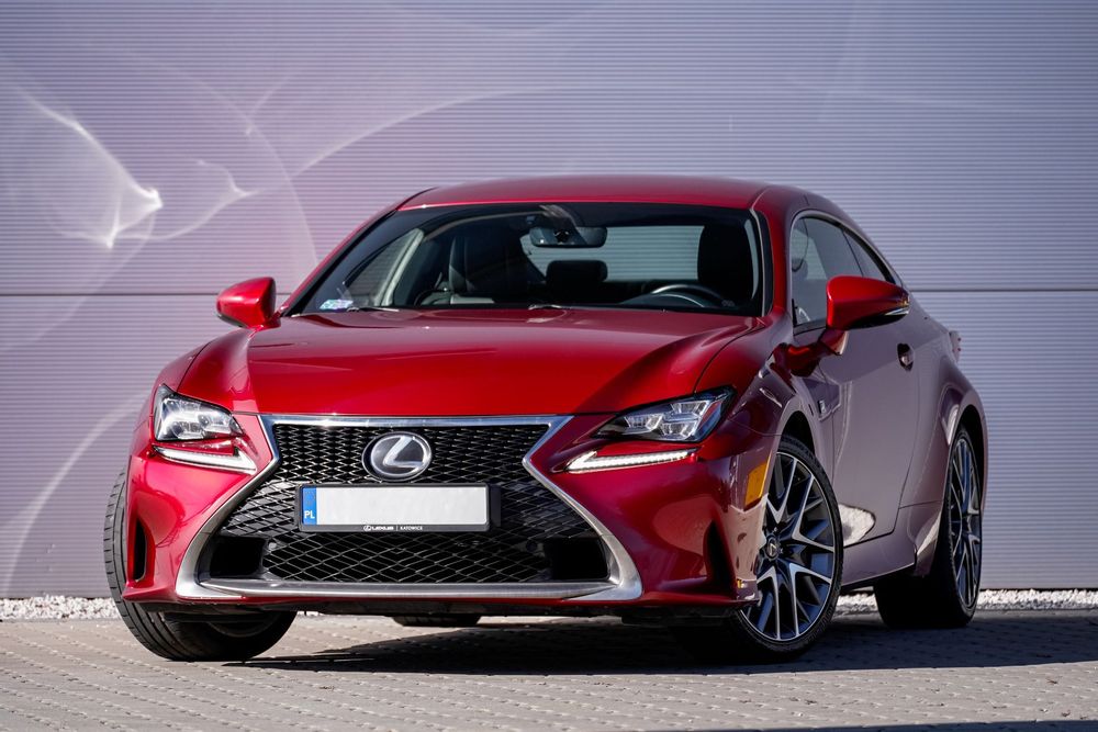 Lexus RC 300 245KM F-SPORT Gwarancja krajowy serwis ASO VAT23