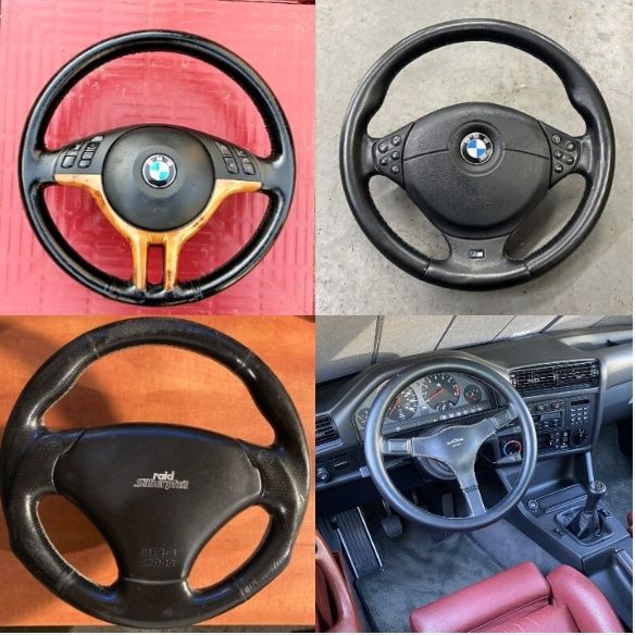 М рули BMW e28 30 32 34 36 38 39 46 53 83 M3 M5 alpina bbs hamann ac