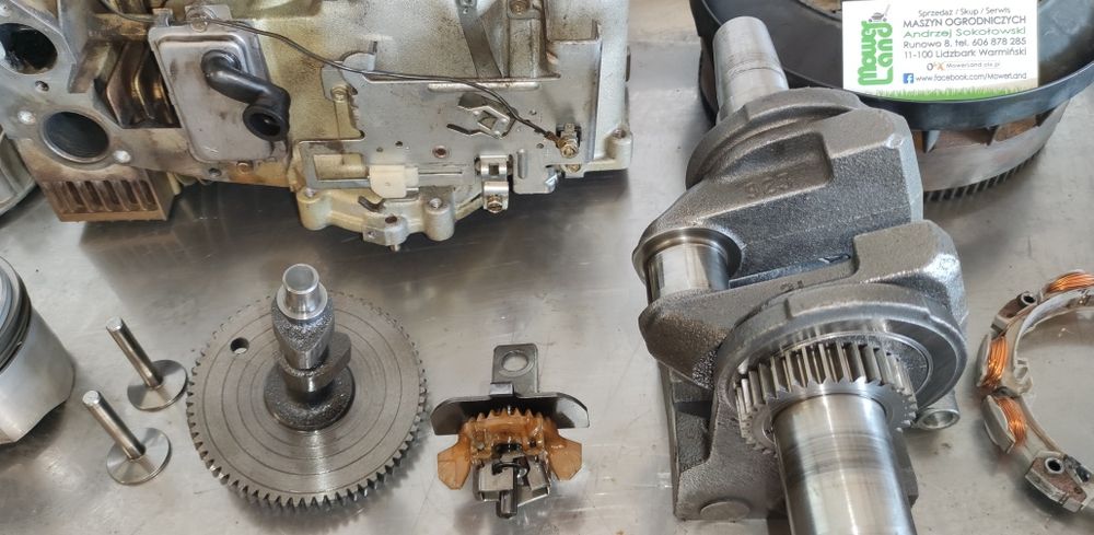 Części silnik Briggs Stratton 12hp dolnozaworowy wałek przeciwagi