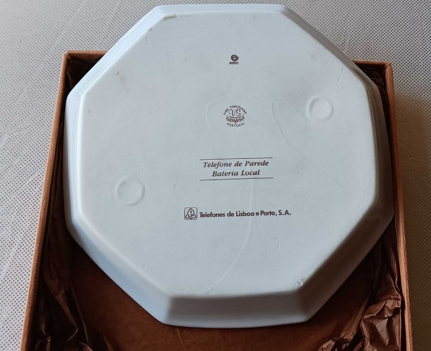 Prato decorativo porcelana TLP