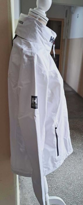 Kurtka żeglarska damska Helly Hansen CREW HOODED JACKET 2.0 - Biała