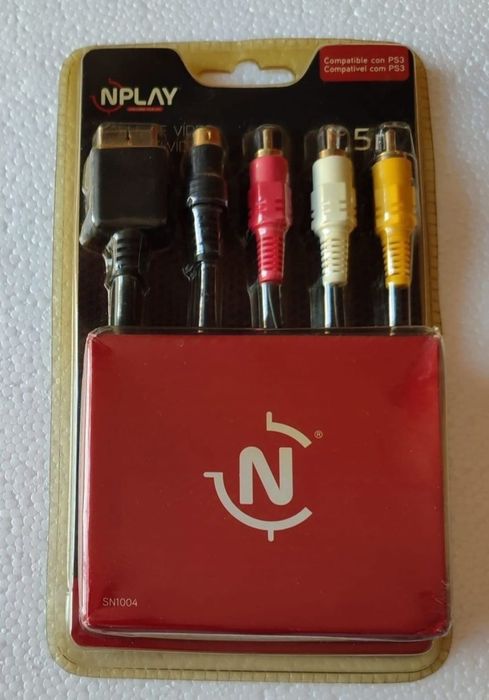 Cabo de vídeo PlayStation - Novo

- Cabo para liga