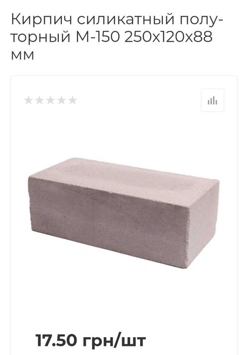 Продам кирпич новый и  б/у