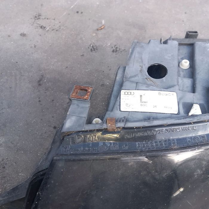 Farol esquerdo audi tt 8n0 941 003n