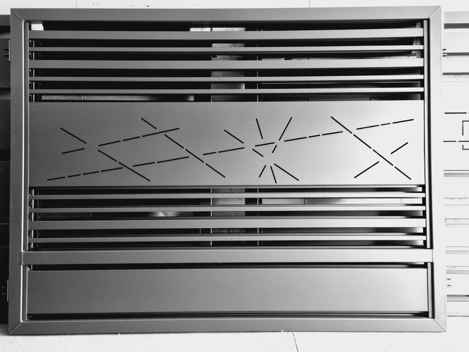 Brama wjazdowa Ocynk malowana proszkowo PRODUCENT