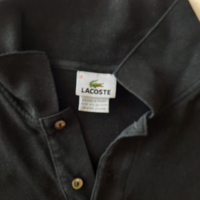 Polo Lacoste czarne