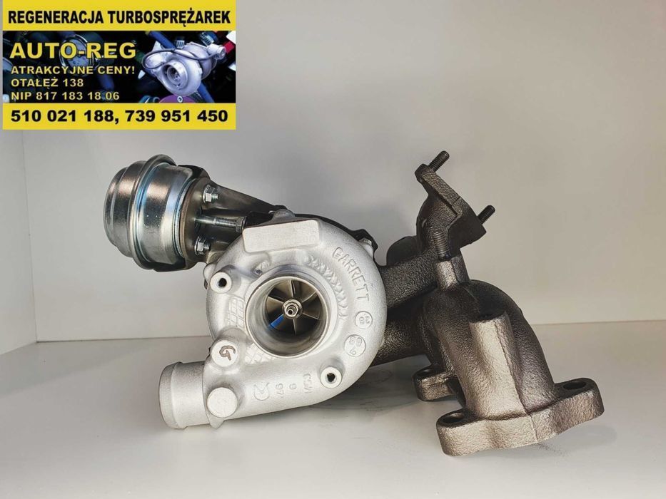 Turbosprężarka 1.9 tdi 110km Octavia Bora Leon Beetle turbina