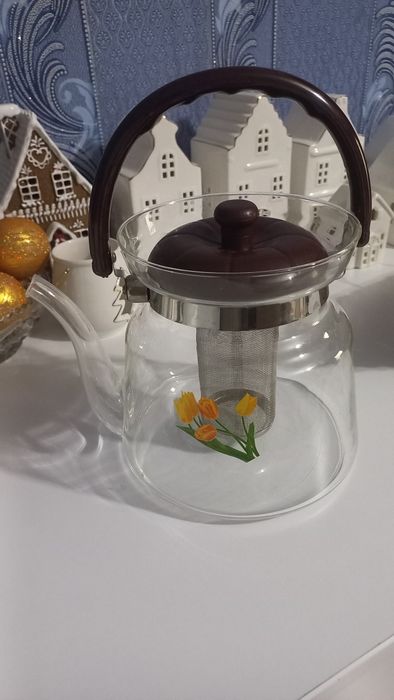 Чайник з жаростійкого скла 2 літра
