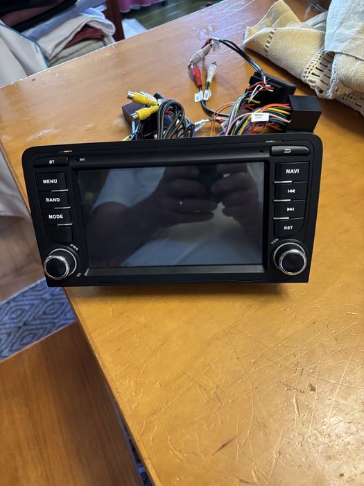 Vendo radio para audi a3 usado com todos os acessórios