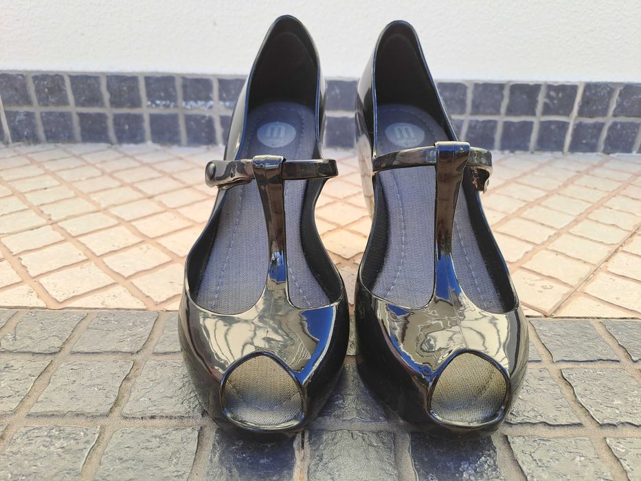 Melissa Vinyl - 38 cor preta