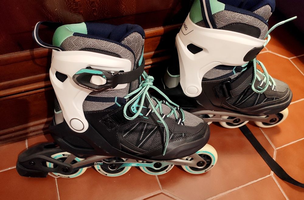 Patins em linha ajustáveis Decathlon