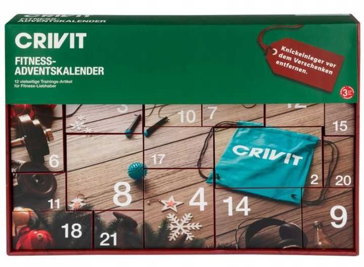 Kalendarz Adwentowy 12 el do Fitness Sport Crivit