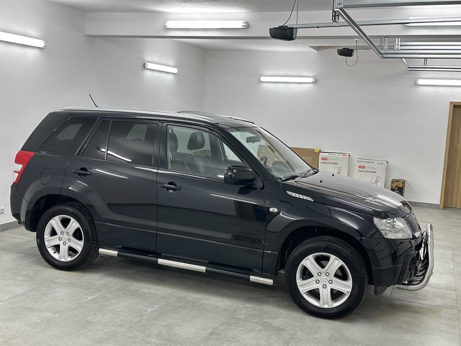 Suzuki Grand Vitara~2.0B~Skóry~Szyber~Navi~Kamera~4X4~Zarejestrowana