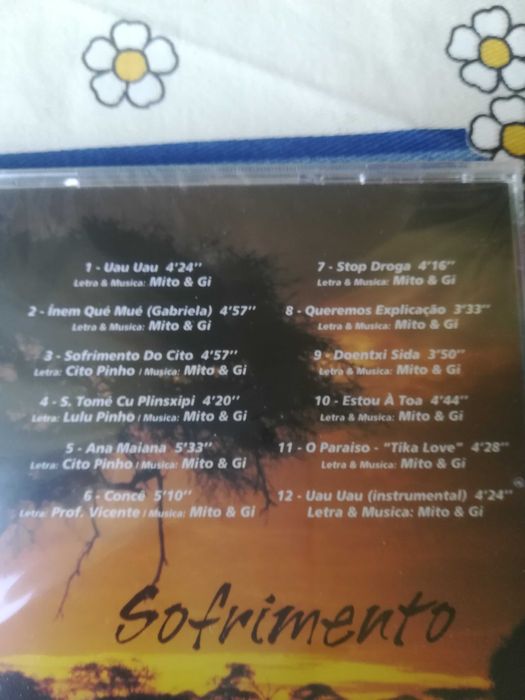 Cd música africana Mito & gi - sentimento