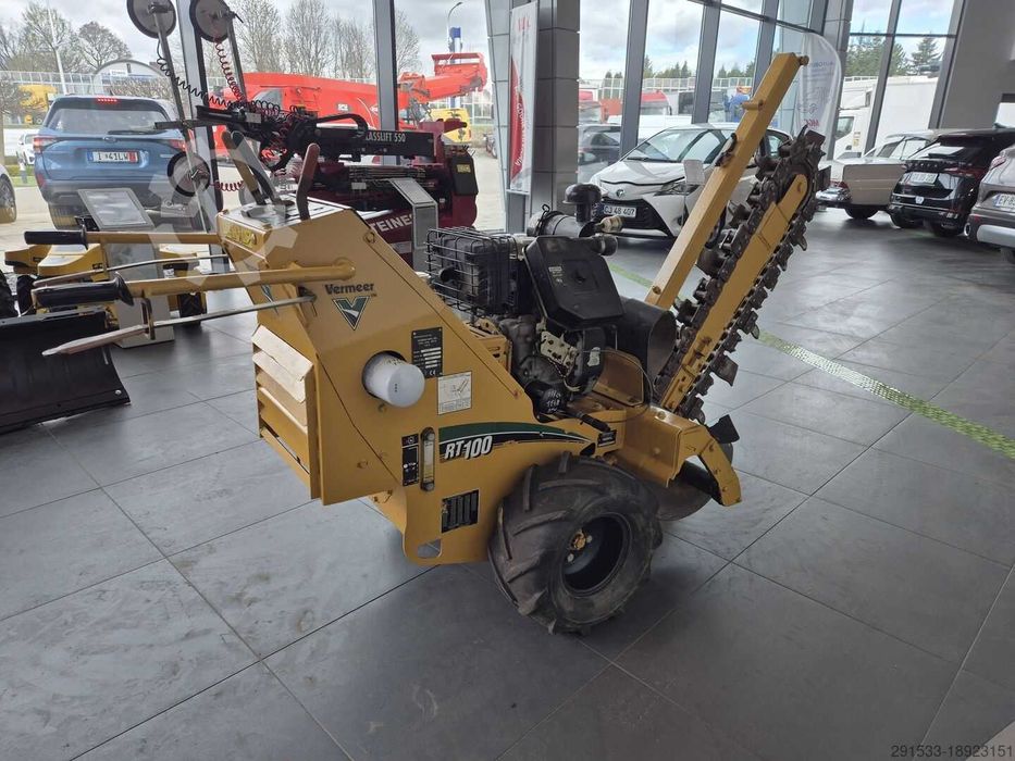 Vermeer RT100 - Koparka łańcuchowa - Serwis nowy - Super STAN