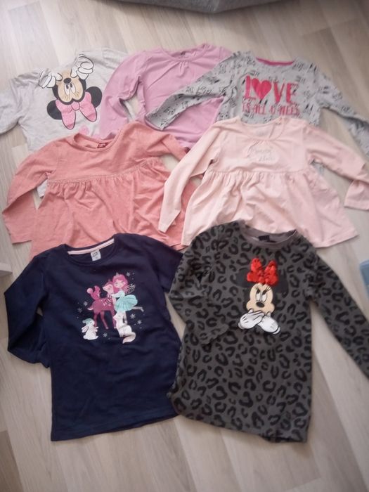 Paka ubranek r. 104 dla dziewczynki na wiosnę