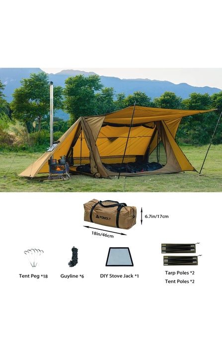 Палатка Pomoly Stovehut 70 Shelter Hot Tent 3.0