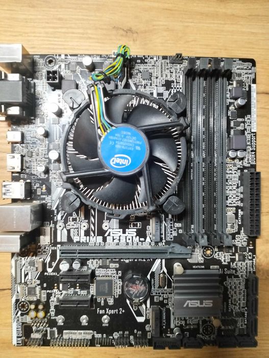 Płyta głowna + procesor / Asus PRIME B250M-A + Intel Core i5-7400