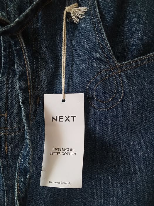 Next długa jeansowa spódnica NOWA