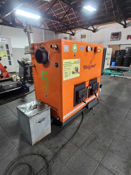 Piec na Trociny Zrębki Wióra Odpady MDF HDF Heizomat 60kw