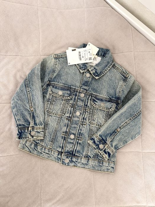 Детская джинсовая куртка ZARA 104р.