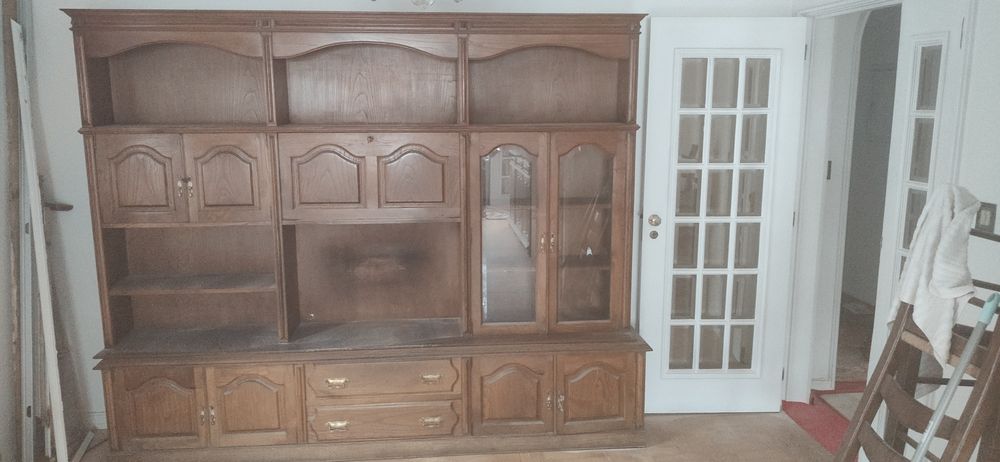 Armário para TV em Madeira | 2 Módulos