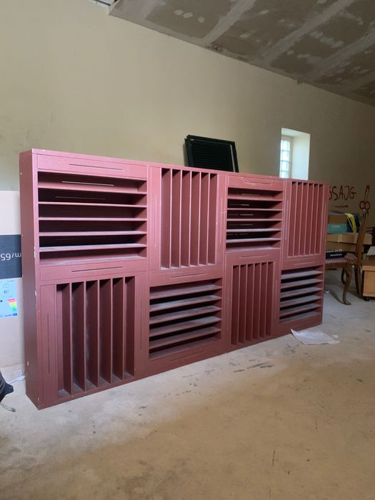 Painel Acústico difusor feito á mão