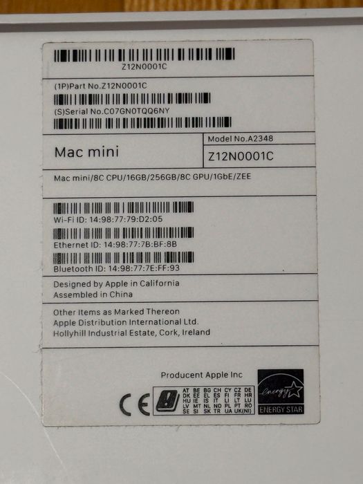 【美品】Mac mini 2020 M1 16GB 256GB(本日のみ値下げ) 美品】Mac mini 2020 M1 16GB 256GB(本日のみ値下げ) 値下げ Mac mini