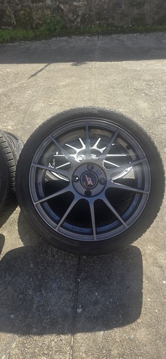 Jantes 17" AUTEC Wizard 4x108 + Pneus Hankook