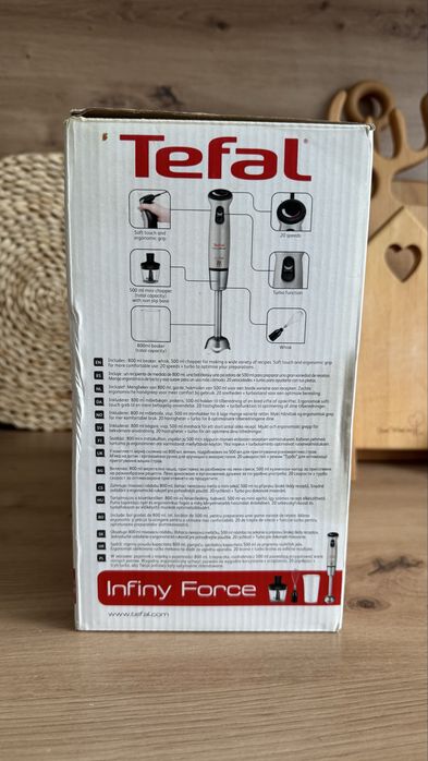 Блендер міксер Tefal Infiny Force 3в1