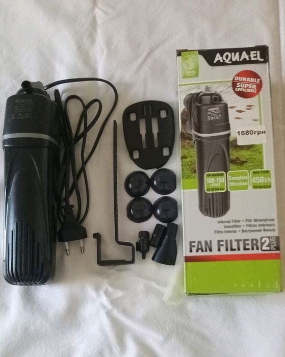 Фільтр акваріумний Fan 2 plus Від Aquael новий