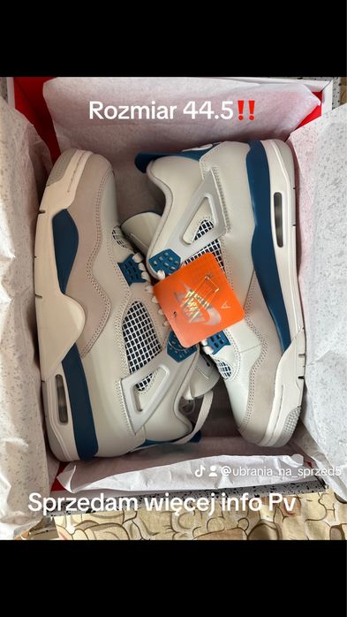 Air Jordan 4 Industrial Blue