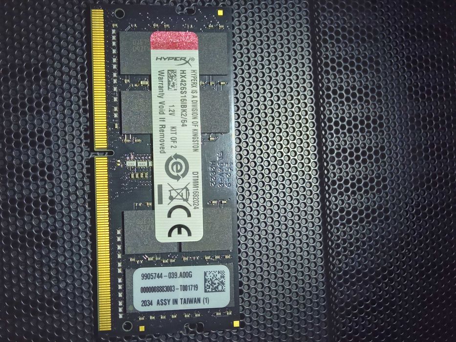 ddr4 32g hyper x impact