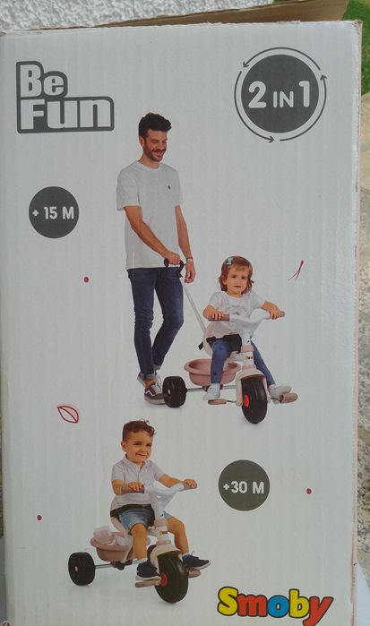 Triciclo Smoby be fun 2 em 1