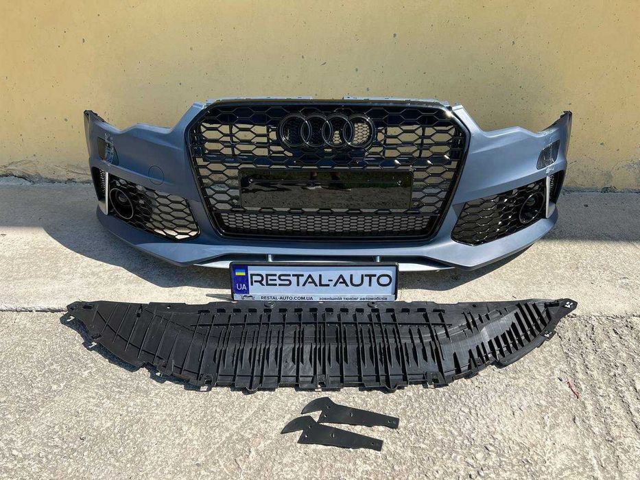 Бампер передній Audi A6 C7 стиль RS6 2011 2014