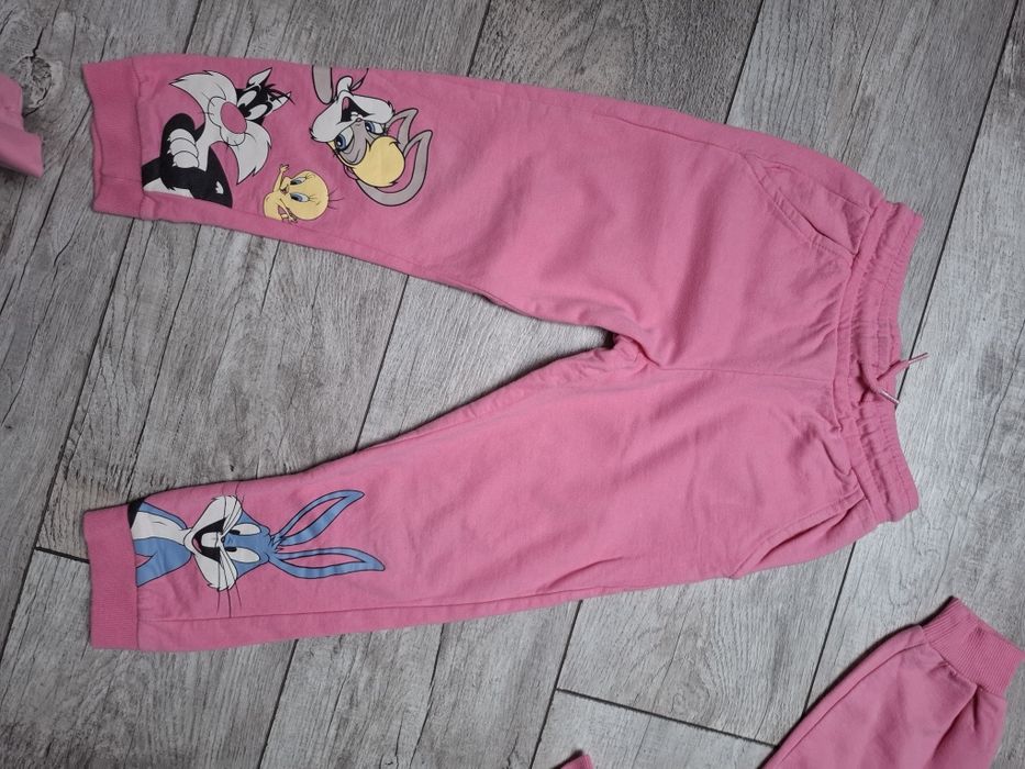 Dres LOONEY TUNES gratis bluzka Psi Patrol rozm.110