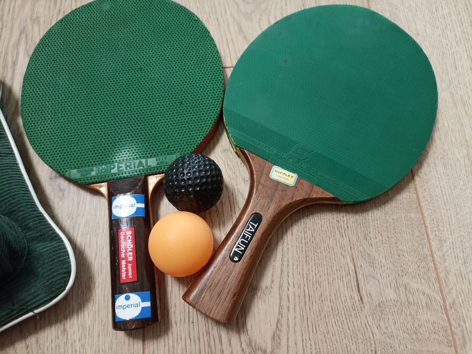 Zestaw tenis stołowy ping pong Butterfly Andro Tibhar Joola Donic