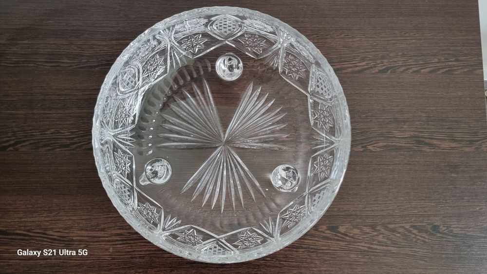 Wspaniały duży kryształ jak nowy