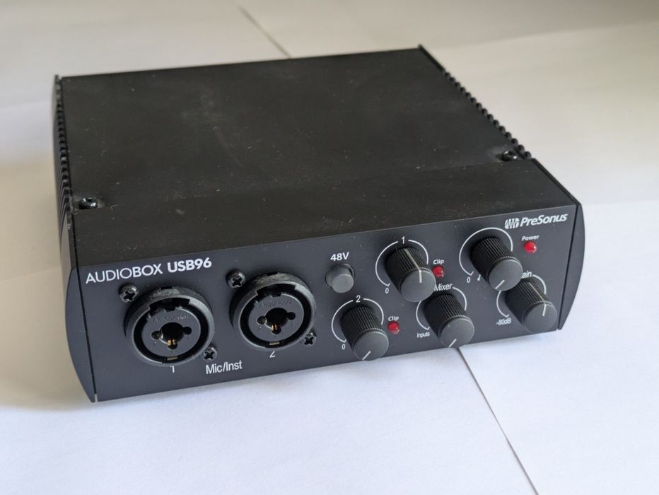 Presonus audiobox usb96